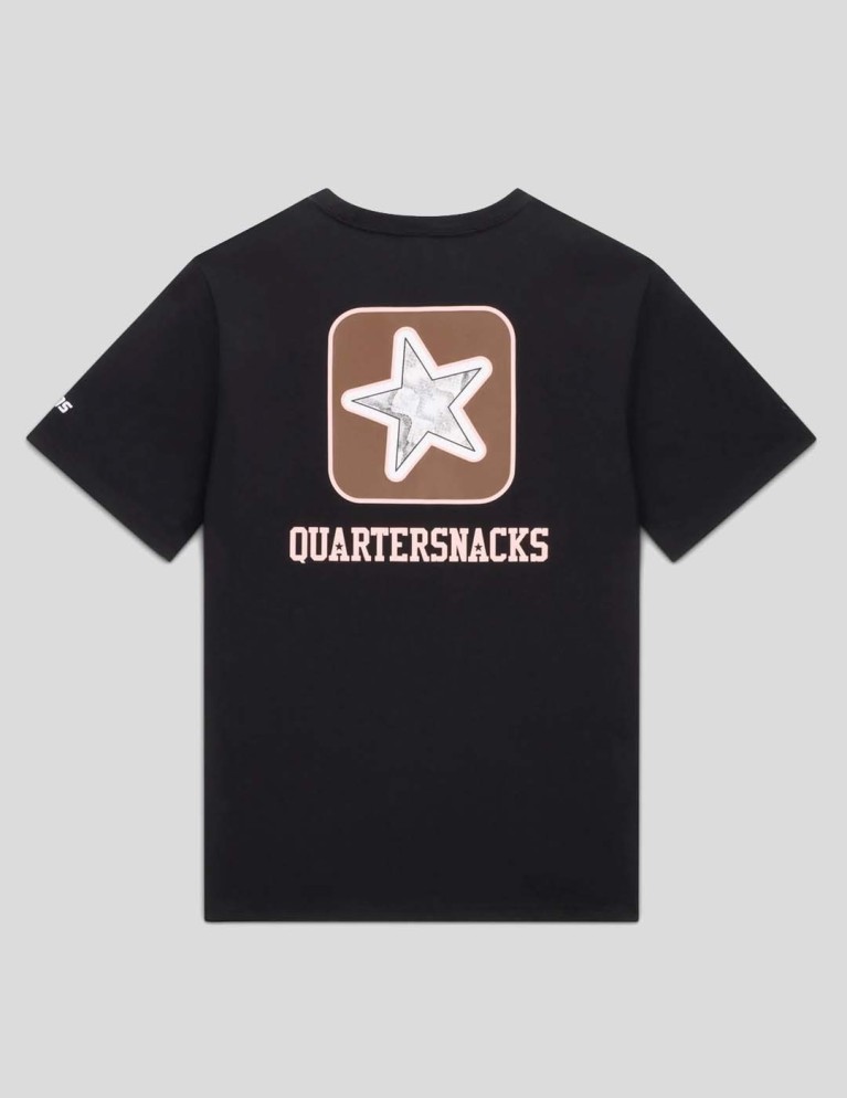X quartersnacks tee black